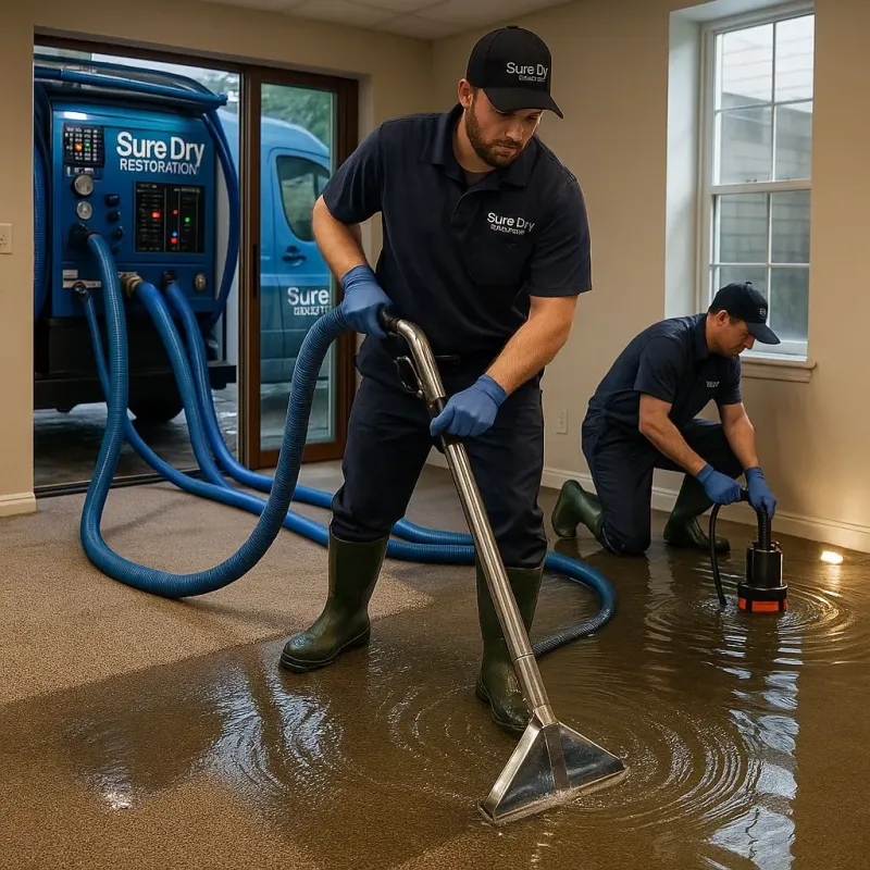 Water Extraction and Removal process in North Cape May, NJ